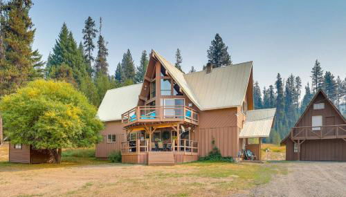 Remote Elk City Escape with Decks and Mtn Views! - Foto 2