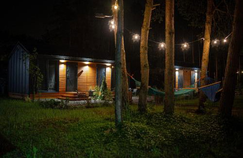 Wypoczynkowa Osada całoroczne ogrzewane domki 700m od Suntago Wręcza - Photo 12