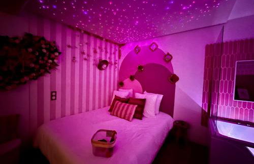 LOVE Room - Balnéo - Ciel Etoilé - Free Wifi - Netflix - Hyper Centre - Foto 17