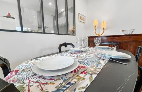 Maison plein pied proche de Paris, 1 chambre capacité 4 personnes, Parking privé, Terrasse privée - Foto 12