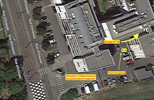 LeT2 Appartement Moderne avec Terrasse et Parking - Foto 25