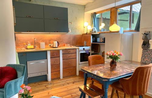 Kleine Kunstremise mit Holzofen Burg Freienfels - Photo 4