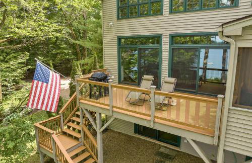 Beach and Mtn Views! Lakefront Moultonborough Home - Foto 37