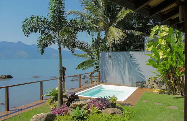 Casa Pé na Areia em frente à Ilhabela - Foto 49