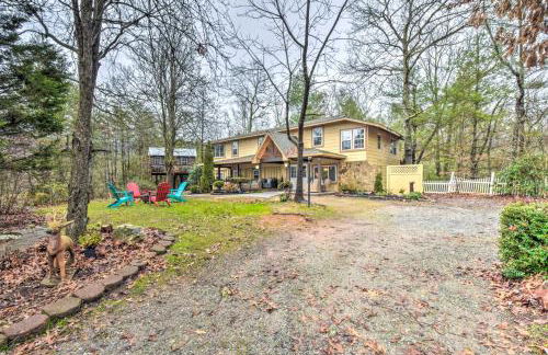 Otto Home with Fire Pit, Tree House and Hot Tub! - Foto 41