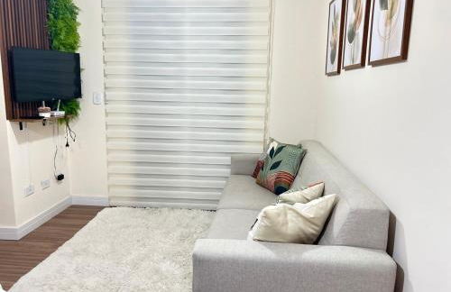 Apto Mobiliado 15 m Aero Gru Garagem - Foto 1