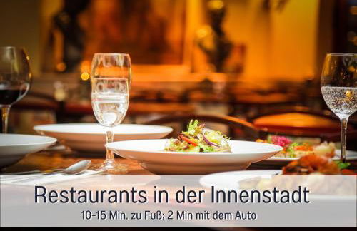 Schöne, ruhige Stadtwohnung, Küche, SmartTV, 1-5 Pers - Foto 31