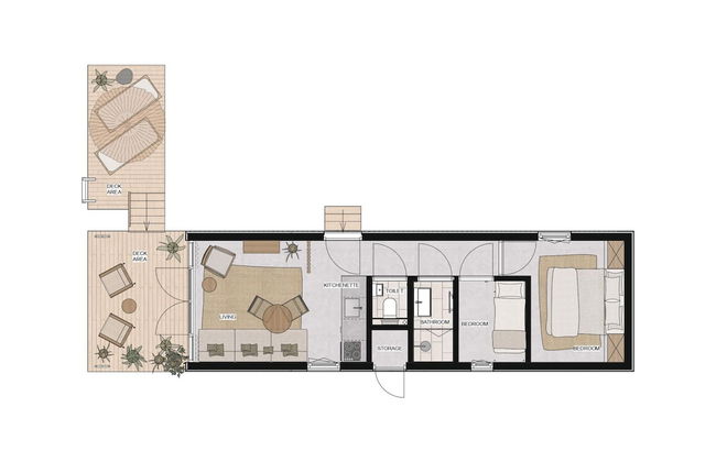 Modern Lodge on the Water in a Holiday Park - Foto 6