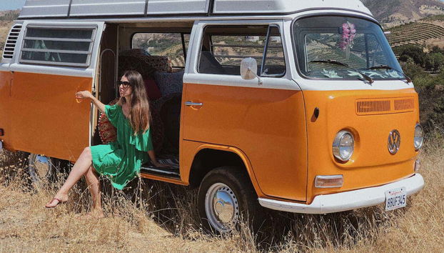 Vintage VW tour of Malibu
