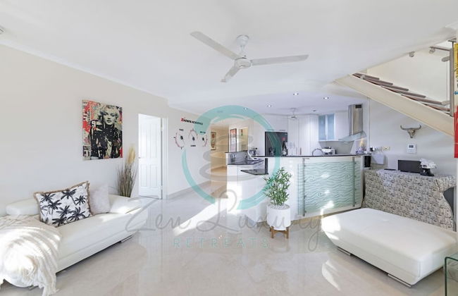 Lux Beachfront PH Office Pool Skyline Views - Foto 2