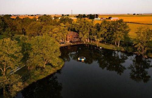Secluded Waterfront A-Frame Cabin w/ Pvt Lake - Foto 23