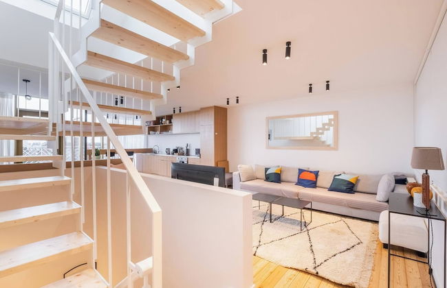 Top Floor New Duplex Stunning View In Trendy St Gilles - Foto 31