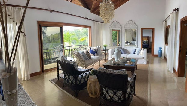 Amazing Villa w Pool bbq and Ocean View at Samana - Foto 5, Habitación