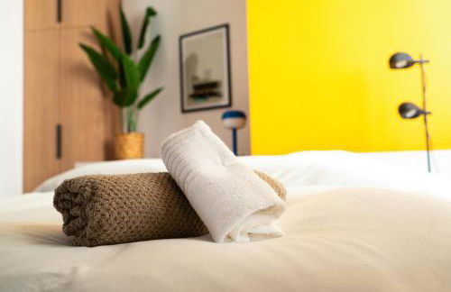 Arty & Chic 1BR 4P - Coeur de Marseille - AC - Foto 3