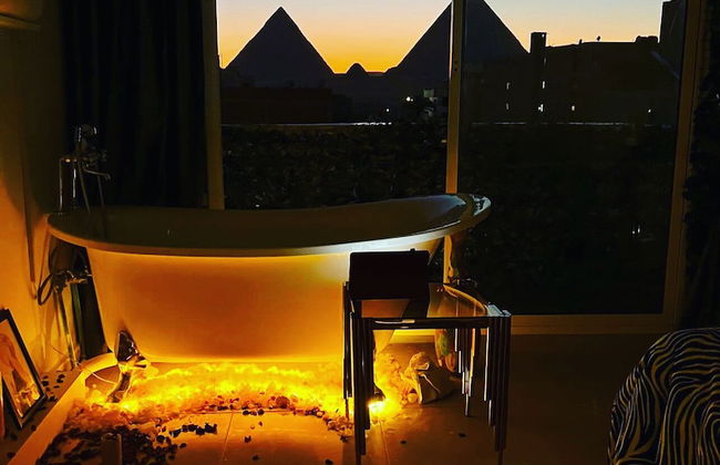 Pharaoh pyramids view - Foto 11