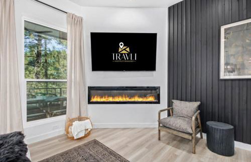 Le Cabin Noir Modern Alpine Retreat Spa BBQ - Foto 14