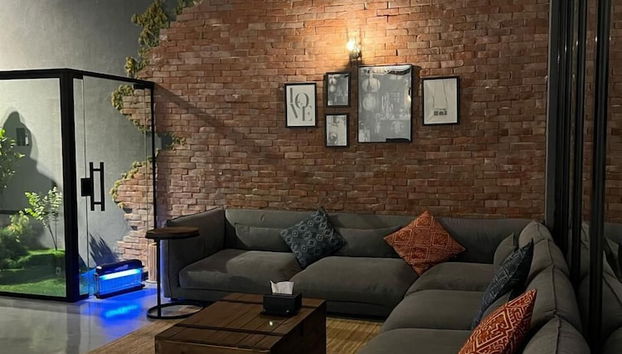 Zona de estar del vestíbulo