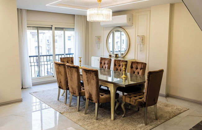 Xuru Stays I Imperial & Inviting 3bdr Duplex w/ Roof @new Cairo - Foto 43