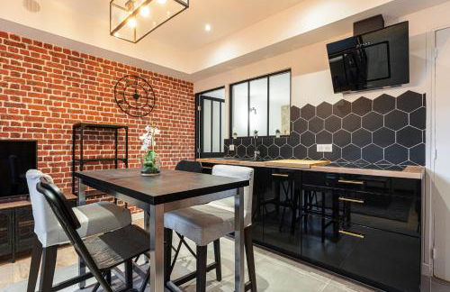 Loft Magnan - PARKING - idéal couples -BEACH -TRAM & Supermarkets - New & Confort-AC - Foto 2