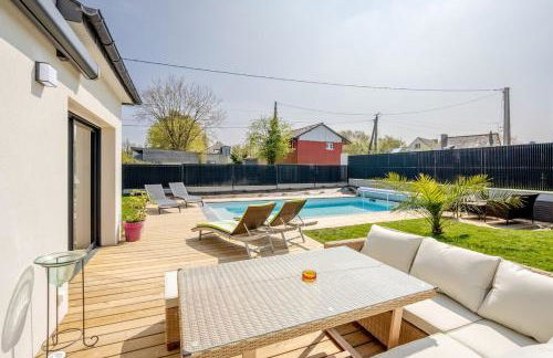 Le Clos Carnonen, villa avec piscine - Foto 18