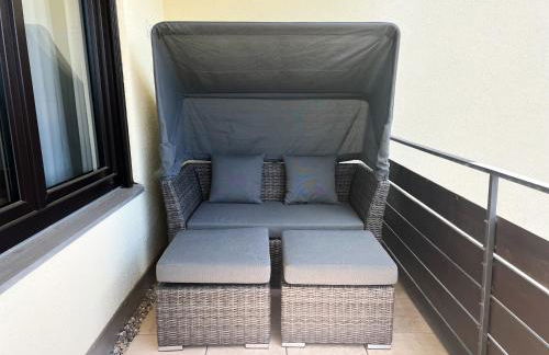 Panoramablick mit Schwimmbad und Sauna - Foto 17