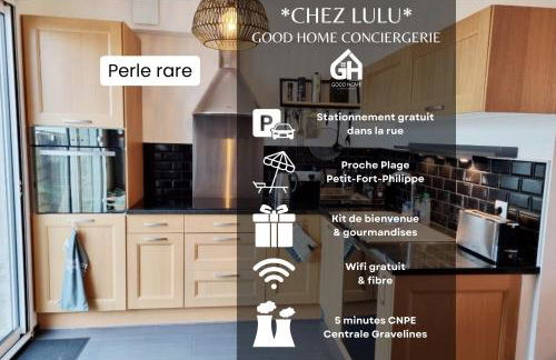 GOOD HOME Chez Lulu, plage & centrale - Foto 1