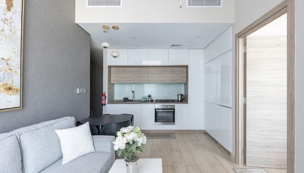 Bright 1BR sea view and balcony - Foto 4, Habitación