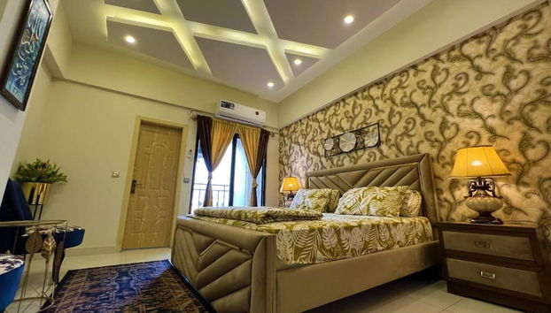 the Realtors inn Luxurious 1bed Apartment dha 2 - Foto 3, Habitación