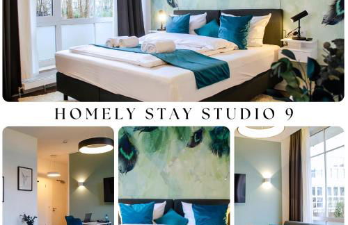 HOMELY STAY Studio 9 - Stylish & Convenient Self-Check-In Studio in Munich - Foto 1