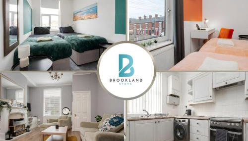 Three Bedroom House by Brookland Stays Serviced Accommodation Short Lets Manchester with Free WiFi - Foto 1