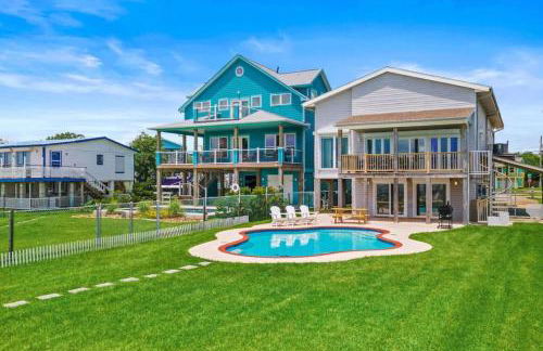 Galveston Bay Front Home with Private Pool and Pier - Foto 30