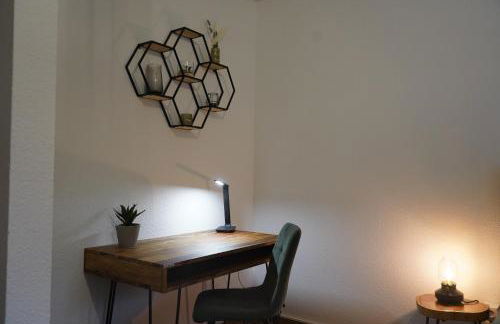 Design-Apartment I direkt im Zentrum von Bad Krozingen I Boxspring I Terrasse mit Garten & direktem Parkplatz I Boxspring I Nespresso - Foto 7