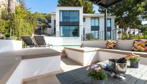 3009 - Luxurious new villa in quiet area in Costa de la Calma - Foto 3, Garden, sunbed, Garden view