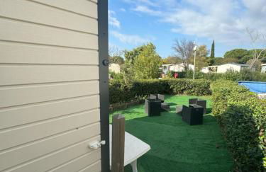 Joli Bungalow 464, 4-6 pers, wifi, terrasse, Camping Siblu Lac des Rêves Lattes - Foto 34