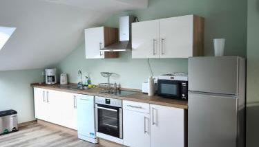 Fewo Gloria - Foto 5, stove, dishwasher, toaster