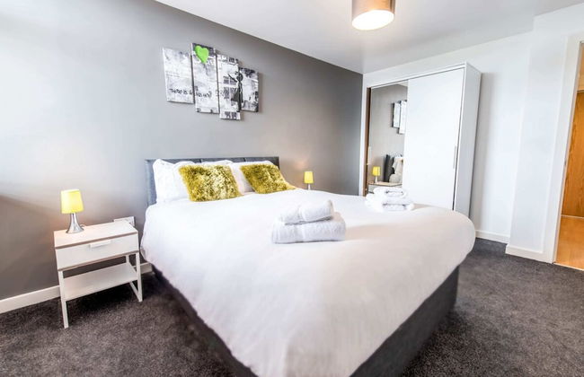 Modern 1kb, 1DB Apt - Salford Quays - Foto 2