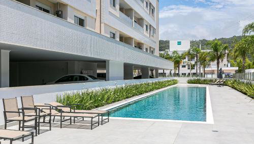 Cannes Club by Viva - Residence a 200m da praia | Ingleses do Rio Vermelho - Foto 2, sunbed