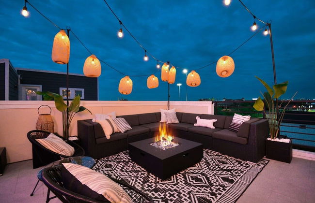 Paradise Palace Best Rooftop in HTX w Hot Tub - Foto 48