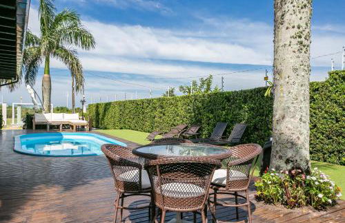 RJ Residencial Beira Mar Maravilhosa Casa Frente Mar da Pinheira com piscina - Foto 24