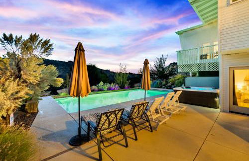 Epic Hillside Retreat Htd Pool HotTub Golf 4400sf - Foto 38