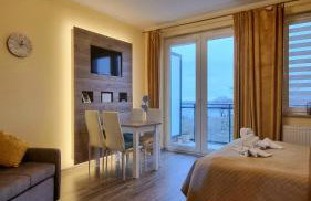 Apartament "Złoty relaks" tuż przy plaży z balkonem z widokiem na Hel i hamakami - Photo 12