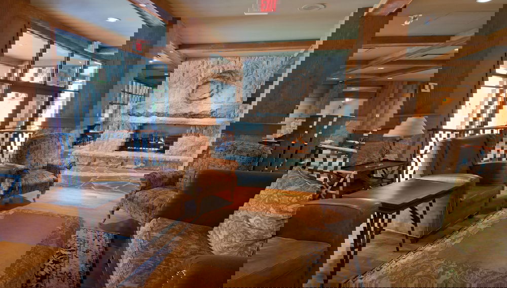 Zona de estar del vestíbulo