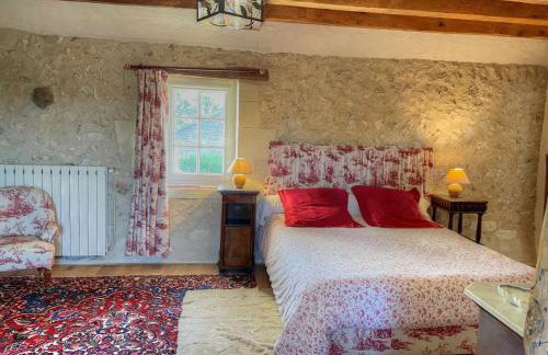 Gîte de charme XVIIe siècle avec jardin clos, balnéo, terrasse panoramique et WIFI près du Château de Villandry - FR-1-381-471 - Foto 24