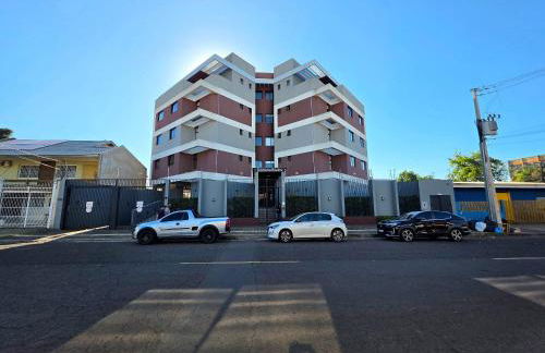 Flat novo e moderno, 4 pessoas ao lado do Paraguai - Foto 42