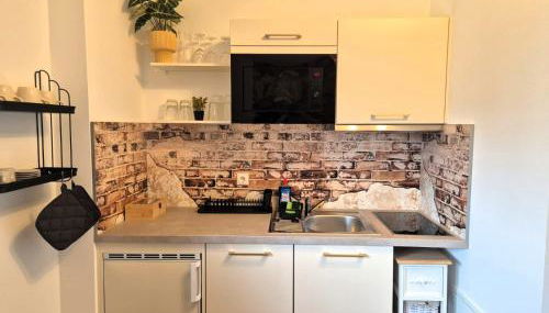 BohnApartments Franzstraße - kostenlose Parkplätze - sehr ruhig - Neubau - Vollausstattung - WLAN - Foto 3, stove