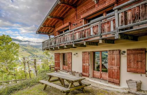 SOMPTUEUX CHALET BARON MEGEVE VUE.Jaccuzi.4 mn a pied au centre - Foto 23