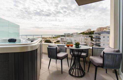 Beach front apt Maal, private spa & parking - Foto 14