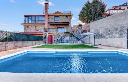 Villa de lujo de piedra, Cine para niños, Vistas, Piscina - Foto 60