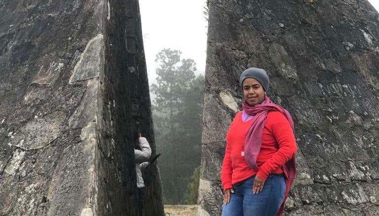 Visitando as pirâmides de Valle Nuevo