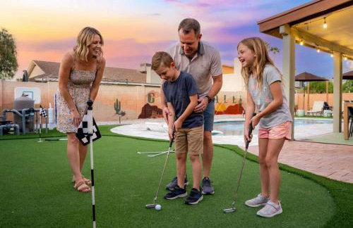 Slide into Fun Pool Games Fire Pit Sport Court - Foto 6